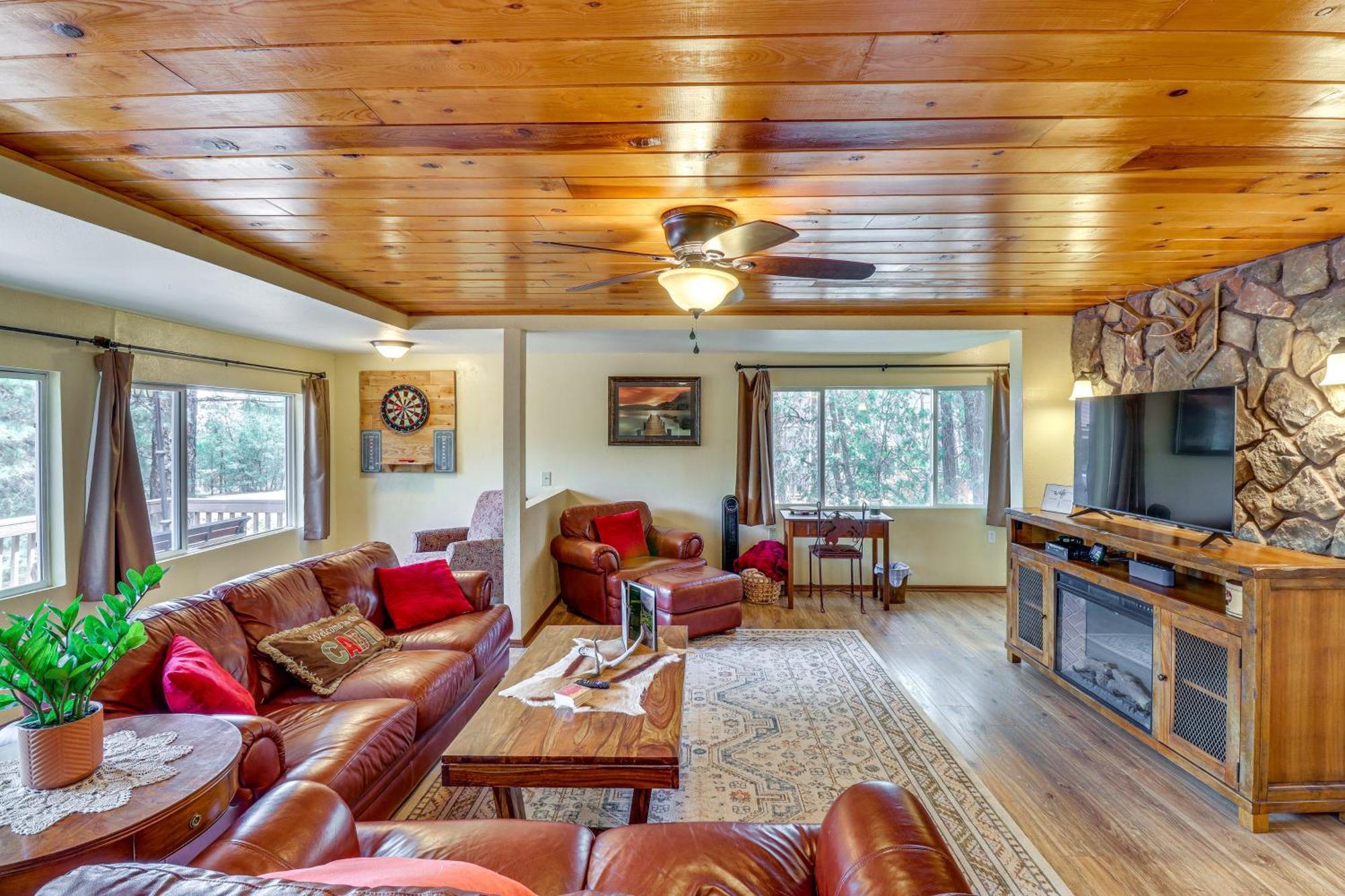 Show Low Cabin With Bbq And Fire Pit Pets Welcome! 外观 照片