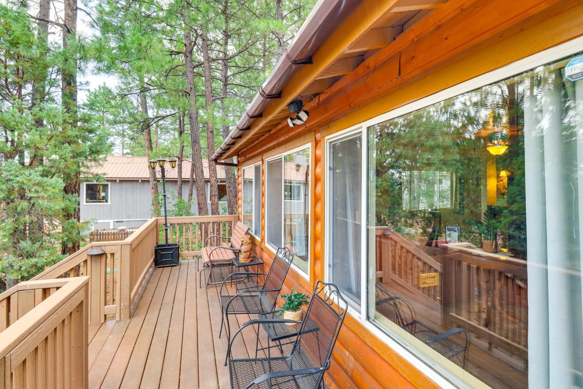 Show Low Cabin With Bbq And Fire Pit Pets Welcome! 外观 照片