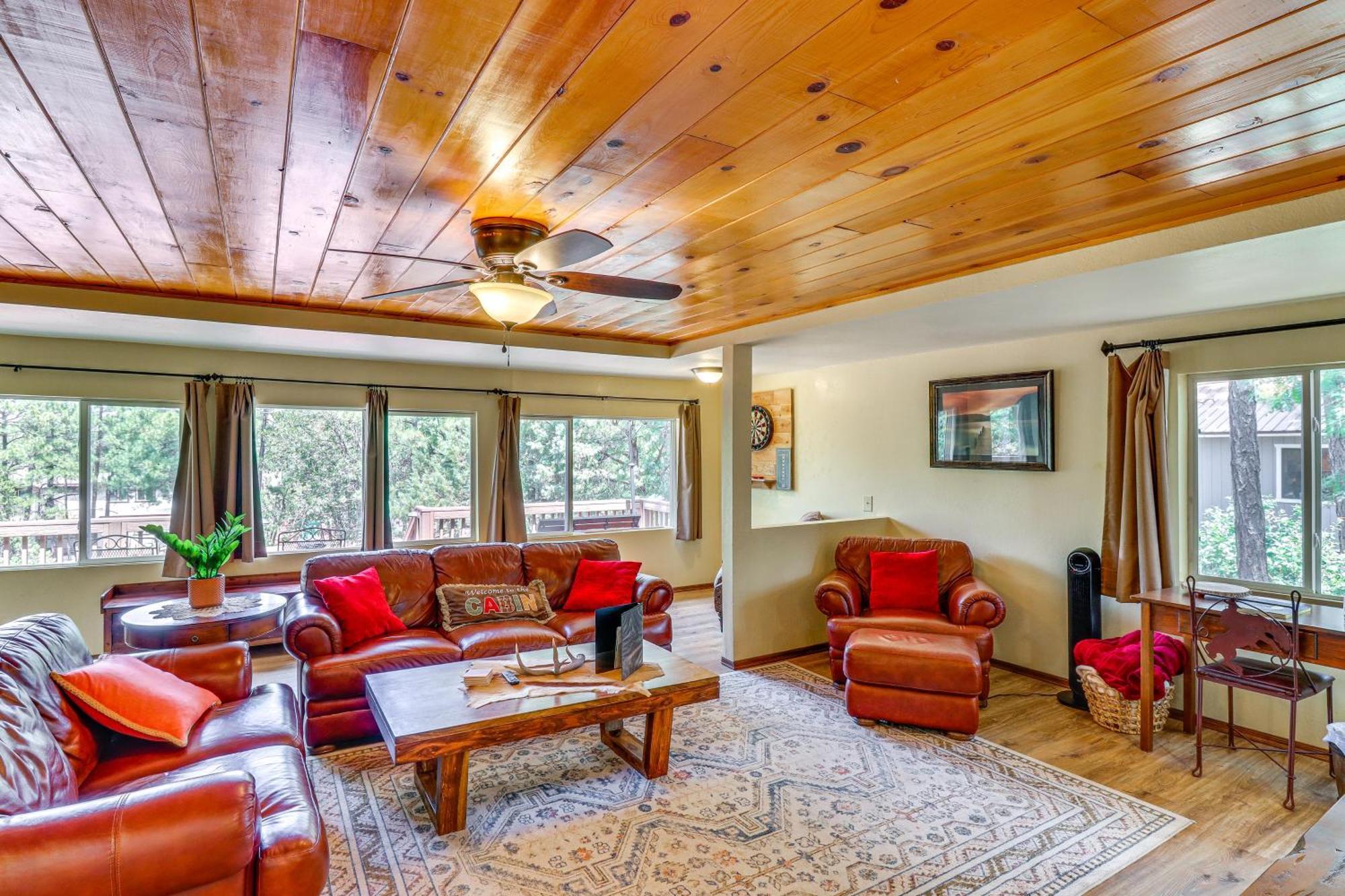 Show Low Cabin With Bbq And Fire Pit Pets Welcome! 外观 照片