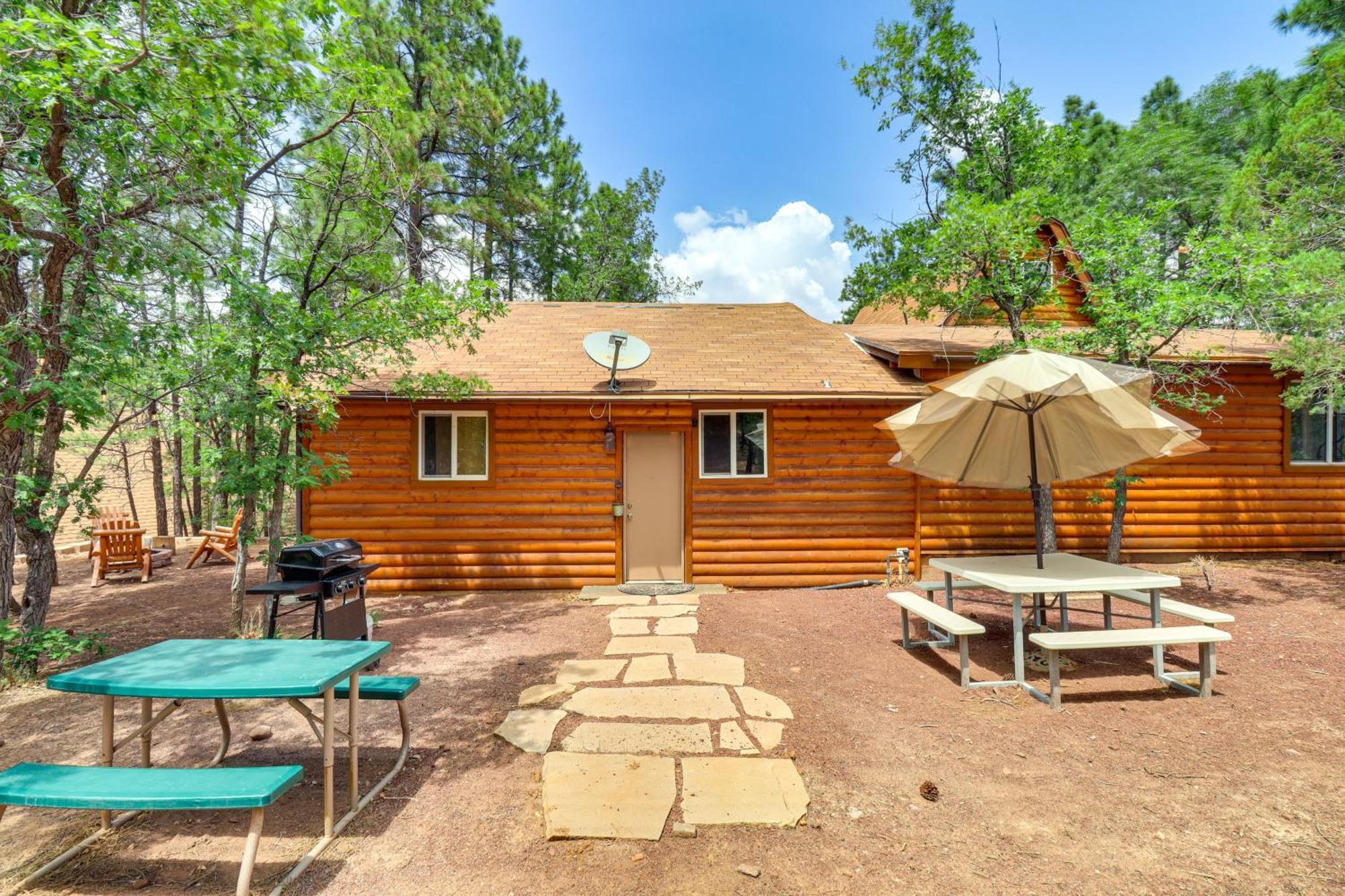 Show Low Cabin With Bbq And Fire Pit Pets Welcome! 外观 照片